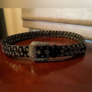 Vintage Black western style belt